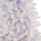 6.5ft. Pre-Lit White Artificial Christmas Tree, Dual Color® LED Lights